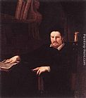 Andrea Sacchi Portrait of Monsignor Clemente Merlini painting